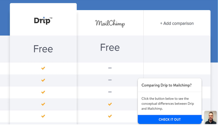 Leadpages comparison chat