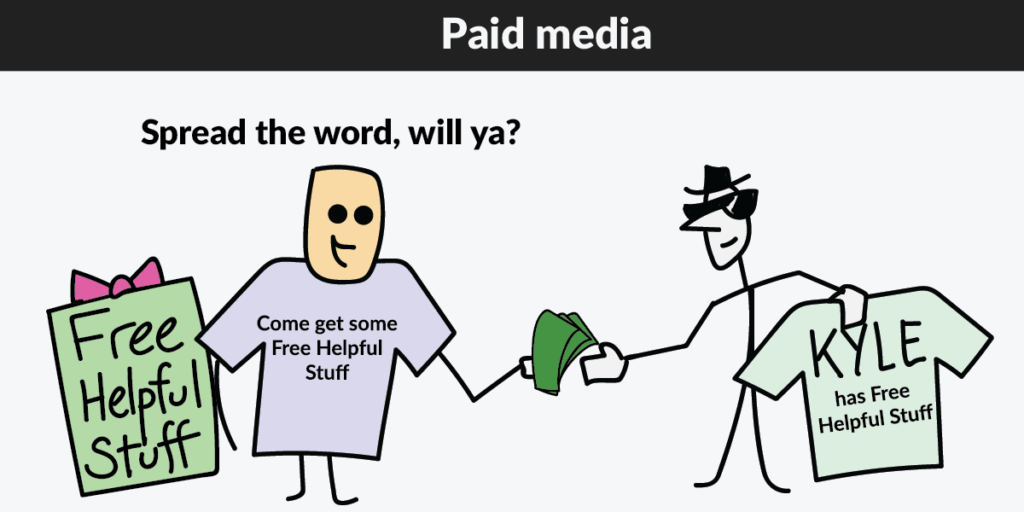 Paid media shirt