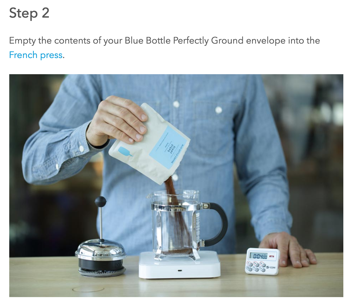 Blue bottle outlet moka pot