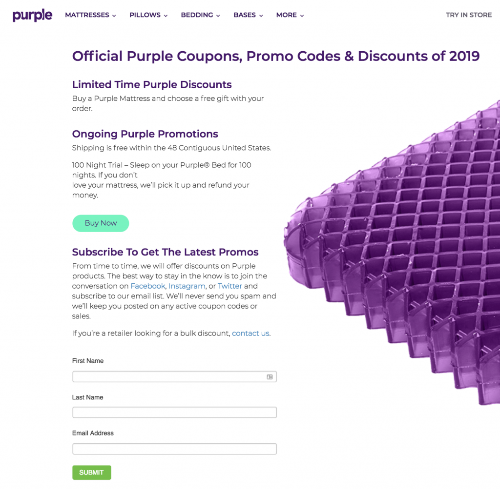 Inside Purple's DirecttoConsumer SEO Strategy 5 Tricks You Can Steal